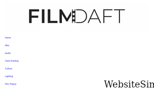 filmdaft.com Screenshot