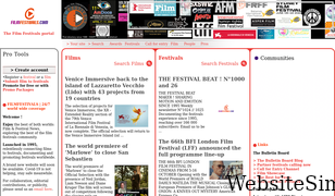 filmfestivals.com Screenshot