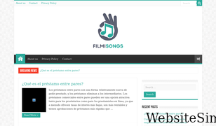 filmisongs.com Screenshot