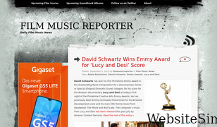 filmmusicreporter.com Screenshot