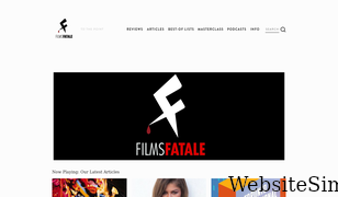 filmsfatale.com Screenshot
