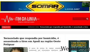 fimdalinha.com.br Screenshot