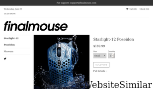 finalmouse.com Screenshot
