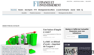 finance-investissement.com Screenshot