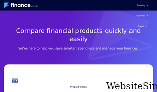 finance.co.uk Screenshot