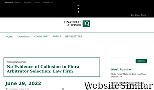 financialadvisoriq.com Screenshot