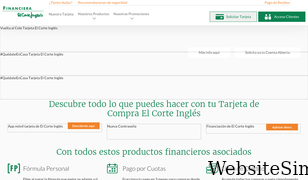 financieraelcorteingles.es Screenshot