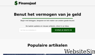 finansjaal.nl Screenshot