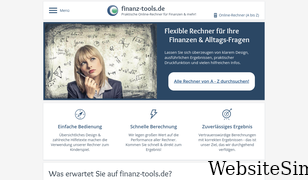finanz-tools.de Screenshot
