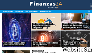 finanzas24.com Screenshot