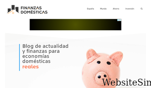 finanzasdomesticas.com Screenshot