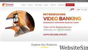 fincarebank.com Screenshot