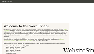 findwords.info Screenshot