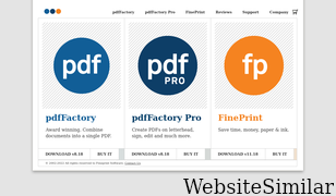 fineprint.com Screenshot
