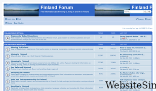 finlandforum.org Screenshot