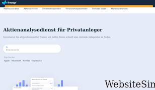 finrange.com Screenshot