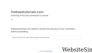 firebasetutorials.com Screenshot
