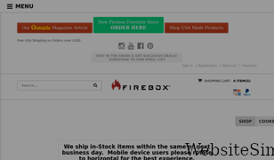fireboxstove.com Screenshot