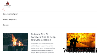 firefighterinsider.com Screenshot