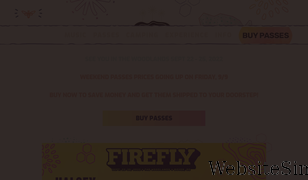 fireflyfestival.com Screenshot