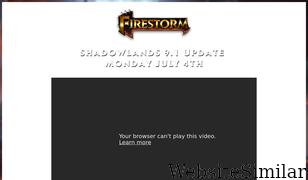 firestorm-servers.com Screenshot