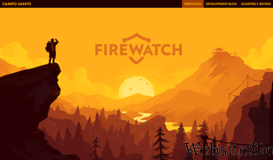 firewatchgame.com Screenshot