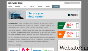 firmwarecare.com Screenshot