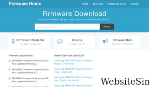 firmwarehome.com Screenshot