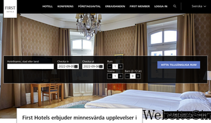 firsthotels.se Screenshot