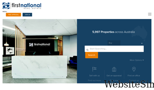 firstnational.com.au Screenshot