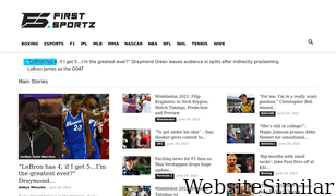firstsportz.com Screenshot