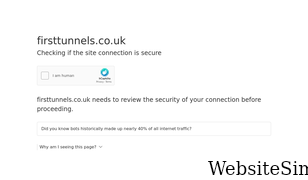firsttunnels.co.uk Screenshot