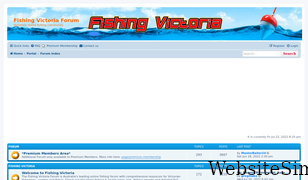fishing-victoria.com Screenshot