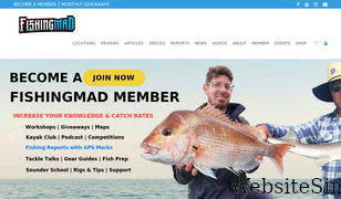 fishingmad.com.au Screenshot