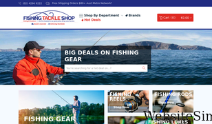 fishingtackleshop.com.au Screenshot