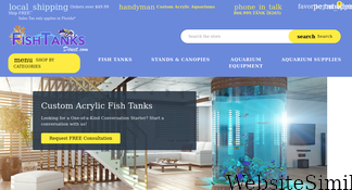 fishtanksdirect.com Screenshot