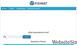 fisimat.com.mx Screenshot