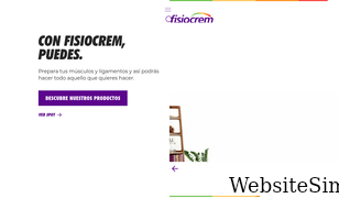 fisiocrem.es Screenshot