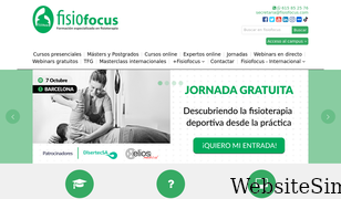 fisiofocus.com Screenshot