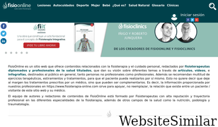 fisioterapia-online.com Screenshot