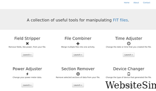 fitfiletools.com Screenshot