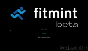 fitmint.io Screenshot