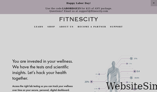 fitnescity.com Screenshot