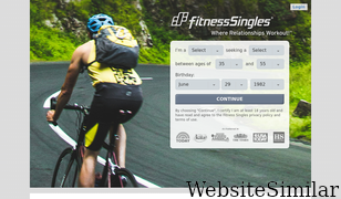 fitness-singles.com Screenshot