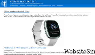 fitness-tracker-test.info Screenshot