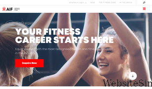 fitness.edu.au Screenshot