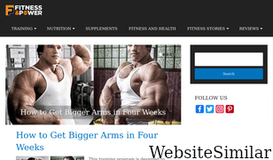 fitnessandpower.com Screenshot