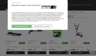 fitnessboutique.fr Screenshot