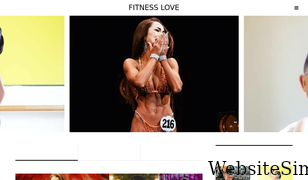 fitnesslove.net Screenshot
