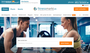 fitnessmarkt.de Screenshot